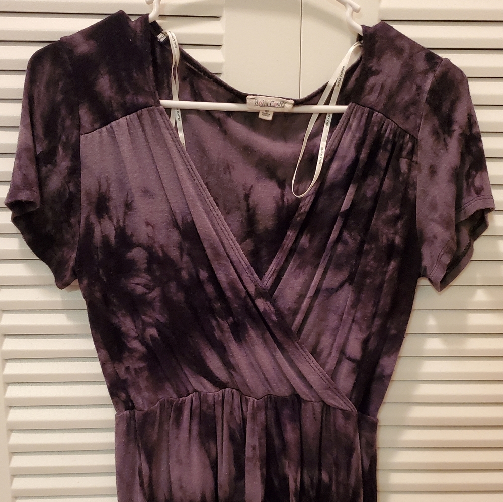 Rolla Coster Black & White Marble Romper Size Med